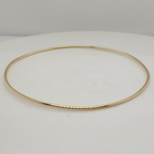 14Kt Yellow Gold Bangle Bracelet