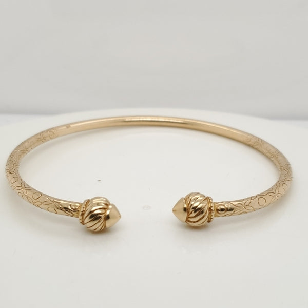 14kt Yellow Gold Cuff Bracelet