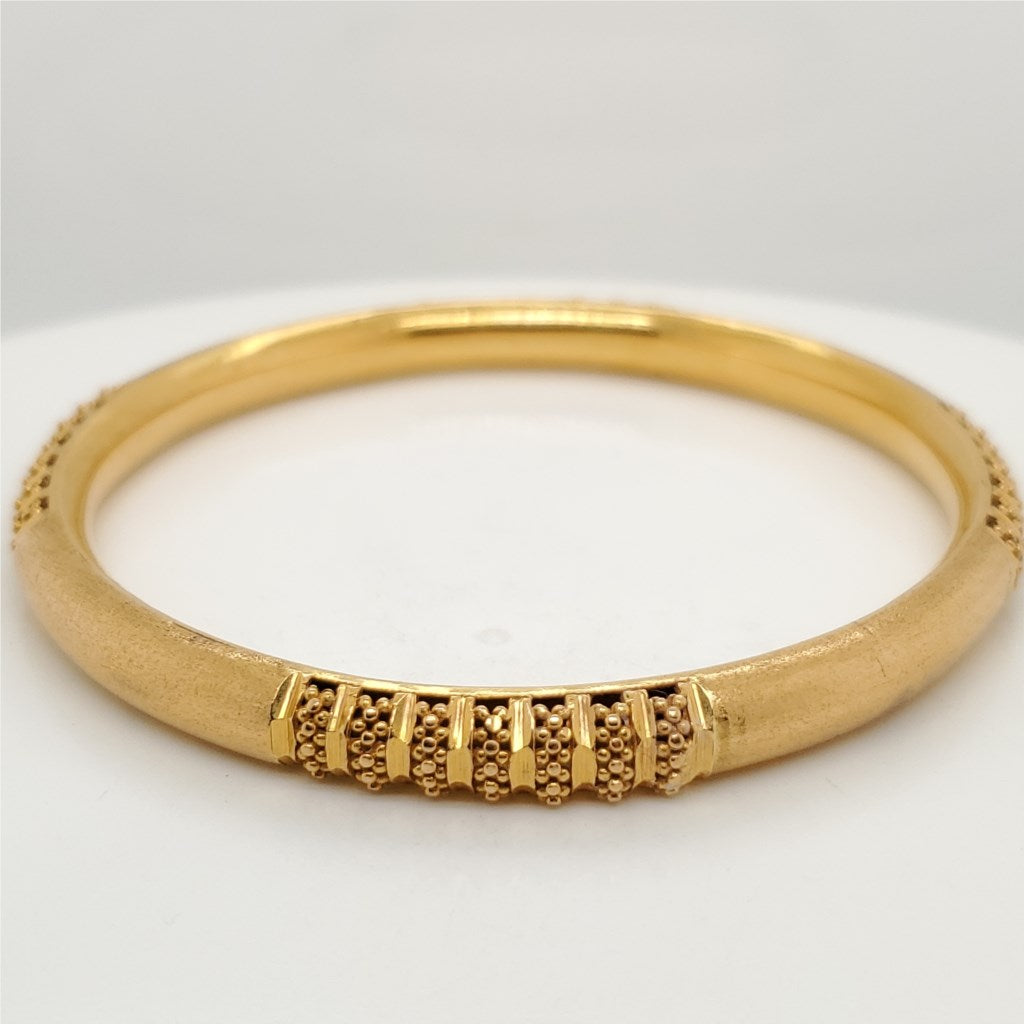 Vintage 22kt Yellow Gold Bangle Bracelet