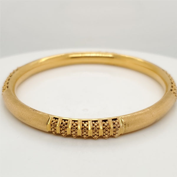 Vintage 22kt Yellow Gold Bangle Bracelet