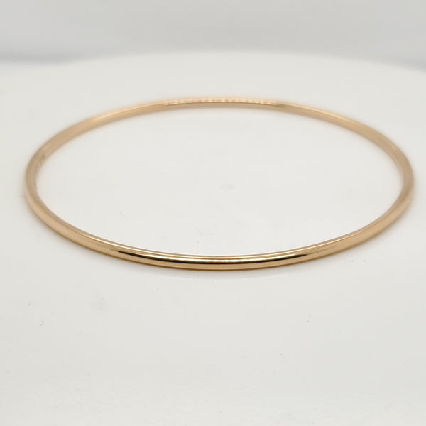 Pre-owned Tiffany & Co 18kt Yellow Gold Bnagle Bracelet