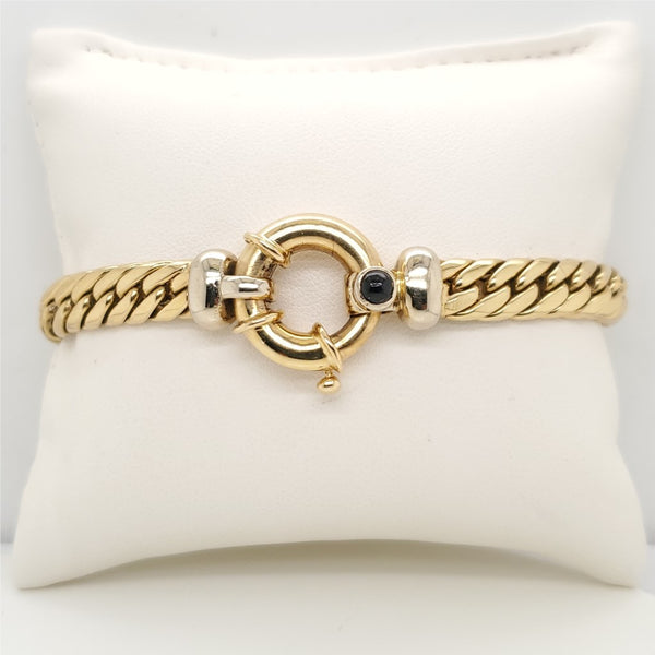 18Kt Yellow Gold Link Bracelet