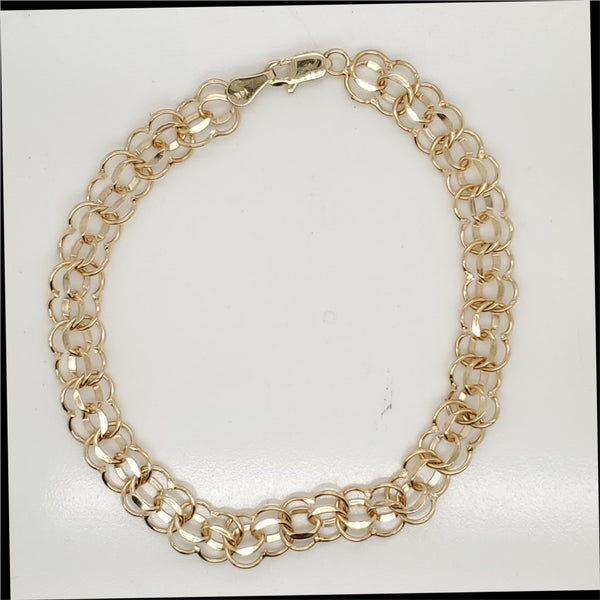 14kt Yellow Gold Charm Bracelet