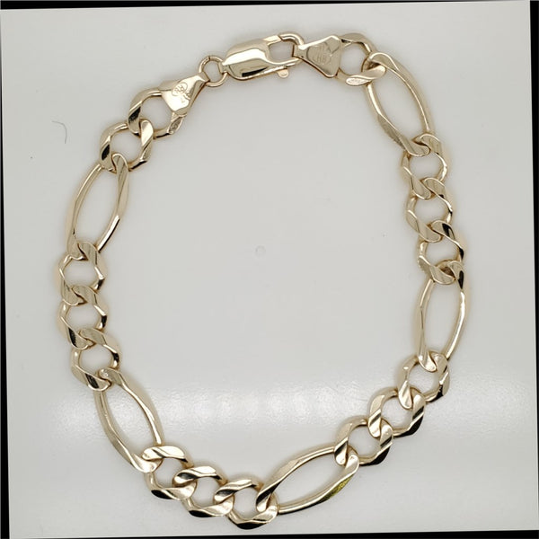 10kt Yellow Gold 9"" Bracelet