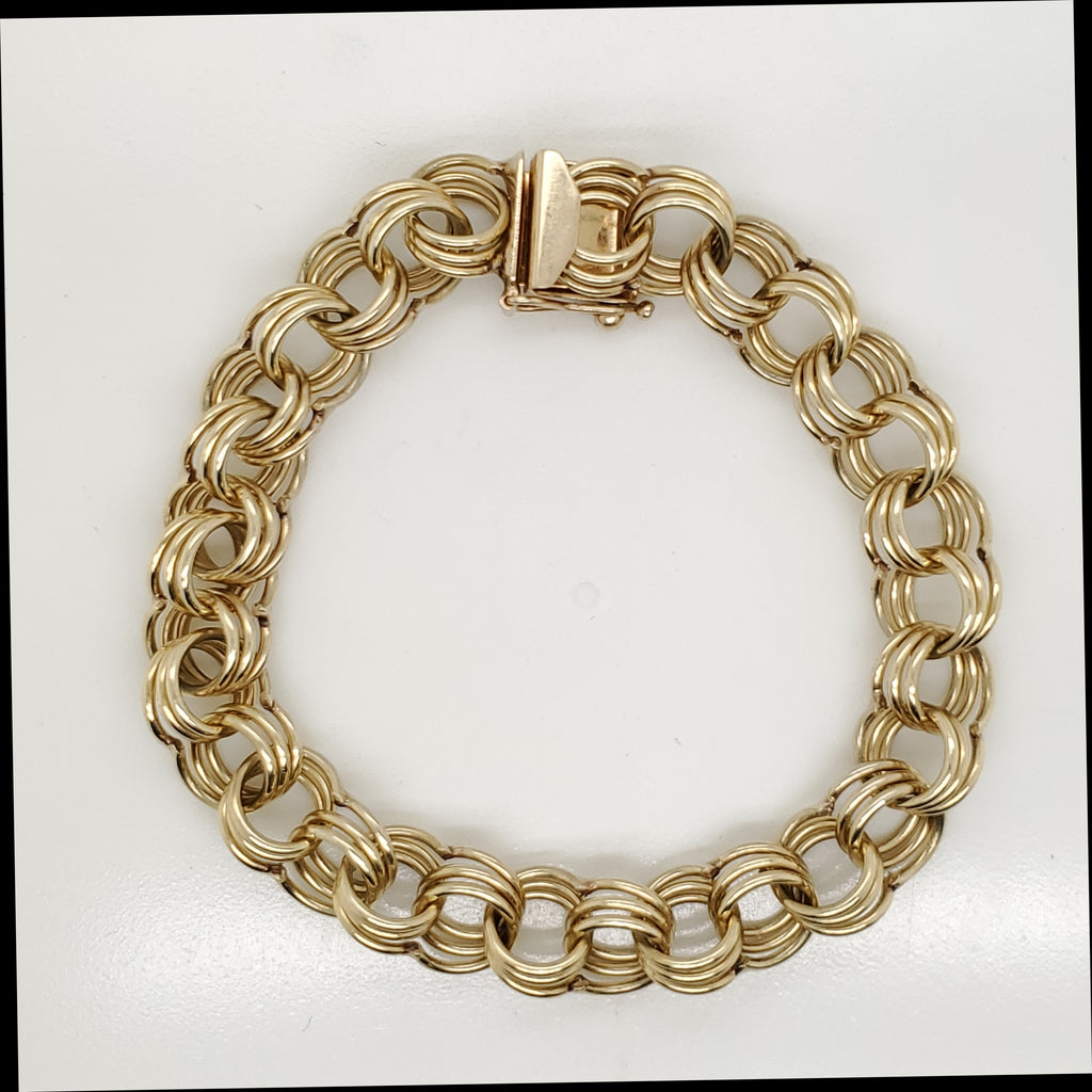 14kt Yellow Gold Charm Bracelet