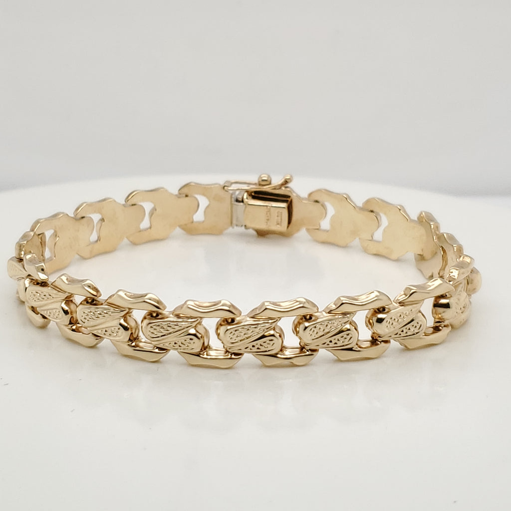 14Kt Yellow Gold Link Bracelet