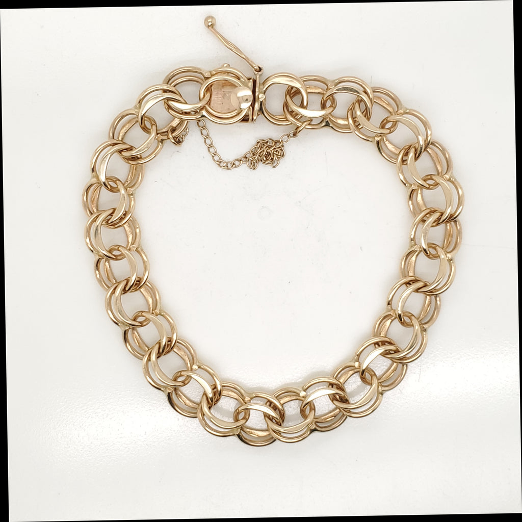 14kt Yellow Gold Charm Bracelet