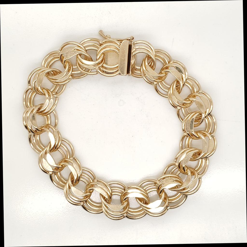14kt Yellow Gold Charm Bracelet