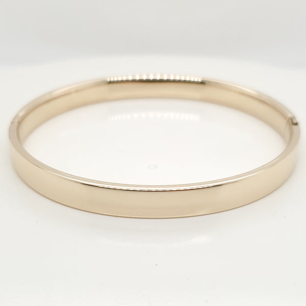 10Kt Yellow Gold Banlge Bracelet