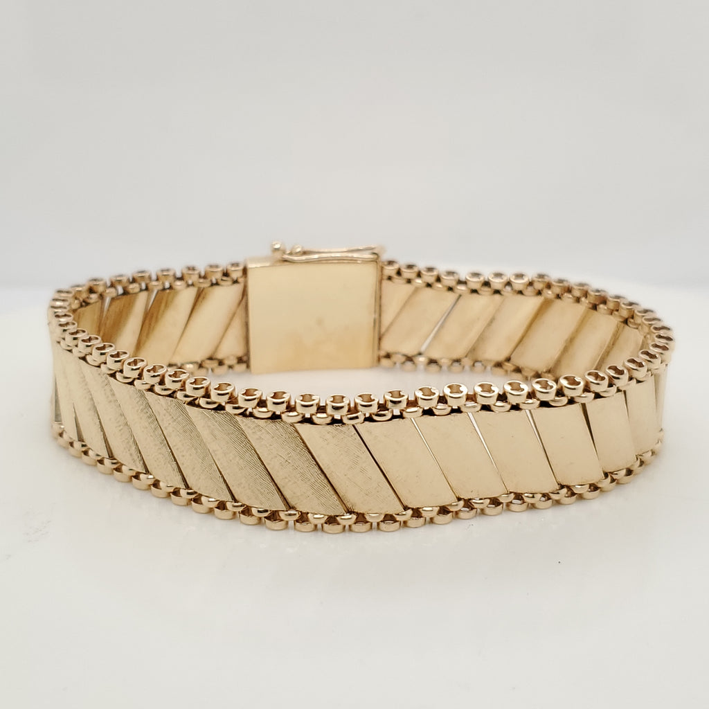 Vintage 14kt Yellow Gold Bracelet