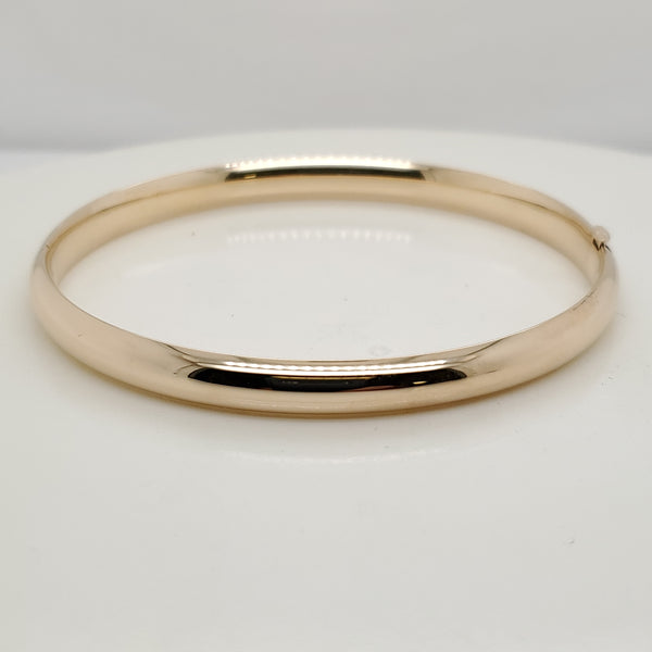 14kt Yellow Gold Bangle Bracelet