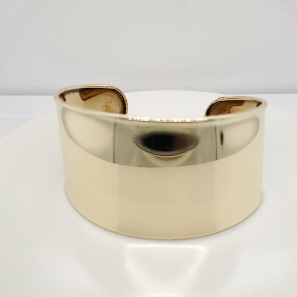 14kt Yellow Gold Wide Cuff Bracelet