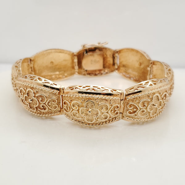 10kt Yellow Gold Eturacn Revival Bracelet