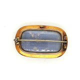 Antique Mid-Victorian 14kt Yellow Gold brooch/locket