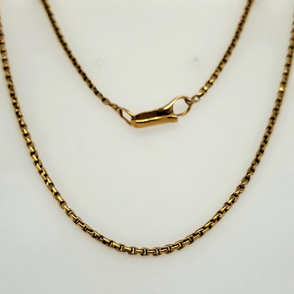 Vintage 22kt Yellow Gold Link Chain