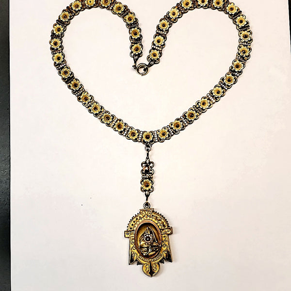 Antique Victorian Gold Filled Neckalce