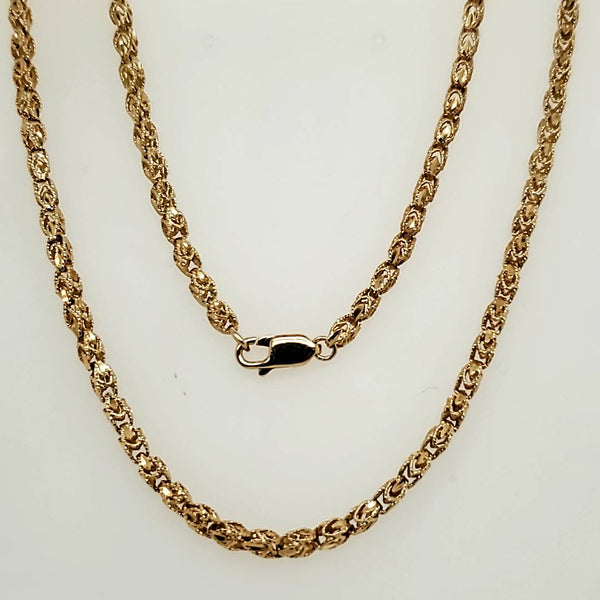 20"" 14kt Yellow Gold Link Chain