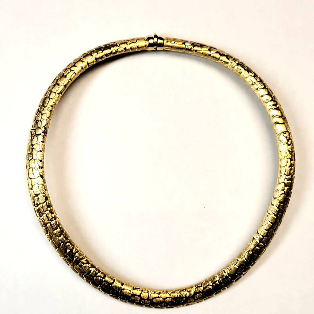 Milanese 18kt Yellow Gold Collar Necklace