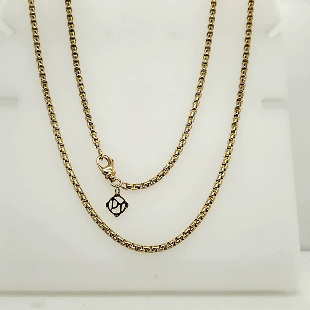 18Kt Gold David Yurman Link Necklace