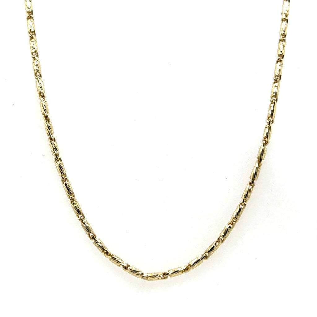 14kt Yellow Gold 1.5mm Lumina Chain Necklace