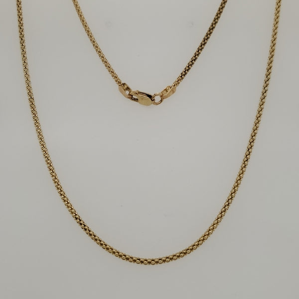 14kt Yellow Gold 29"" Chain
