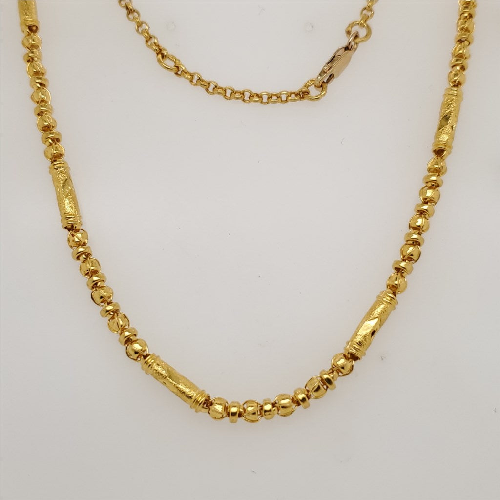 22kt Yellow Gold Link Necklace