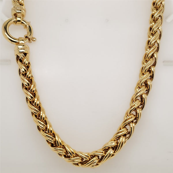 14kt Yellow Gold Large Link Neckalce