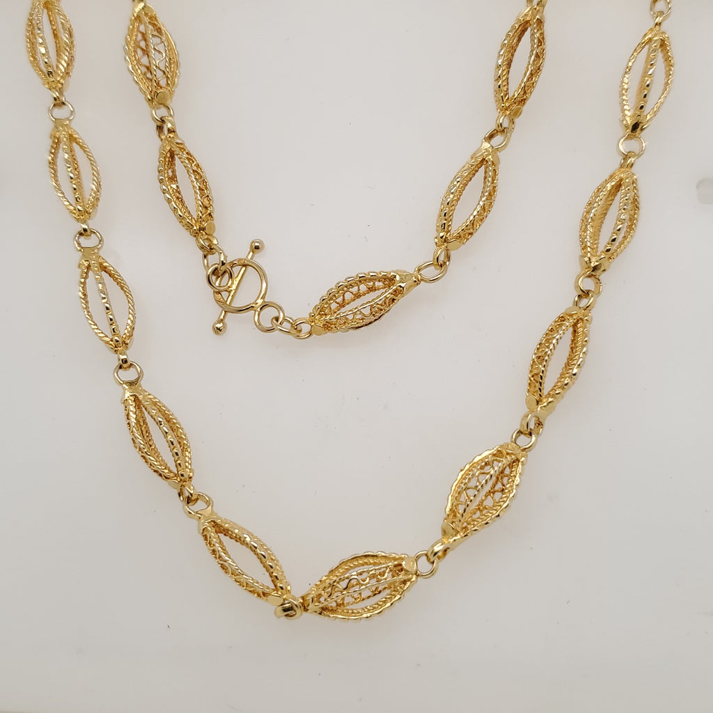 14kt Yellow Gold Link Neckalce