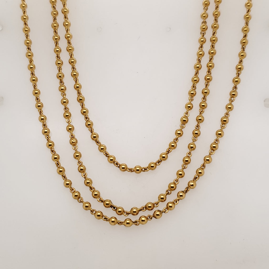 22kt Yellow Gold Link Necklace