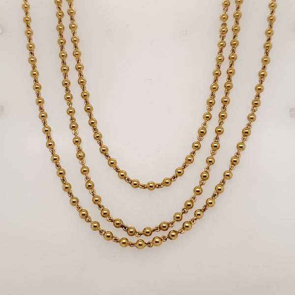 22kt Yellow Gold Link Necklace