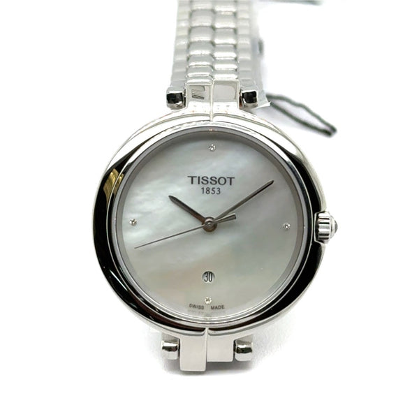 Ladies Tissot Flamingo Stainless Steel Watch