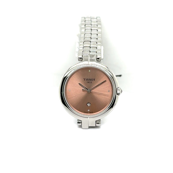 Ladies Tissot Flamingo Stainless Steel Ladies Watch