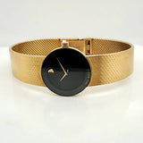 18kt Yellow Gold Movado Museum Wrist Watch