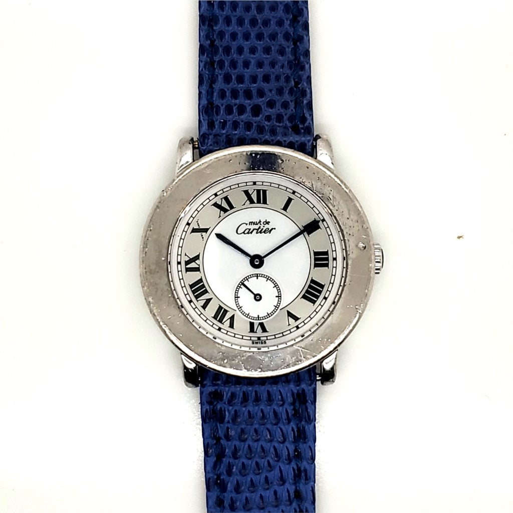 Ladys Must De Cartier Ronde II Quartz Watch