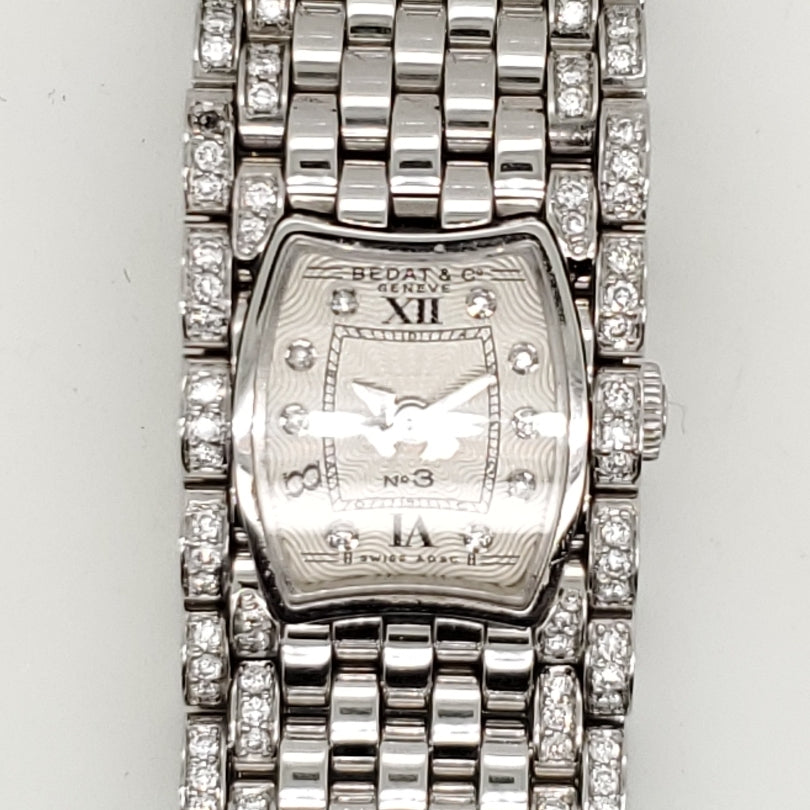 Bedat & Co Geneve Stainless Steel and Diamond Watch