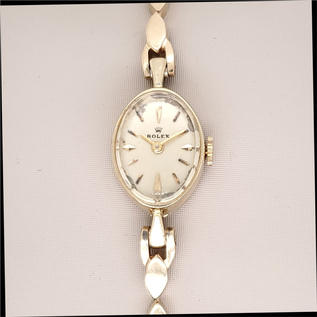 Vintage 14Kt Yellow Gold Rolex Ladys Watch
