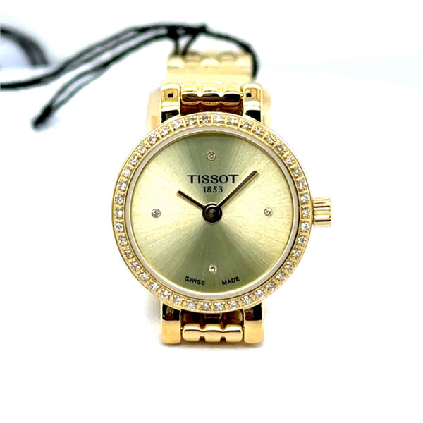 Tissot Ladies Lovely Stainless Steel Gold PVD Watch