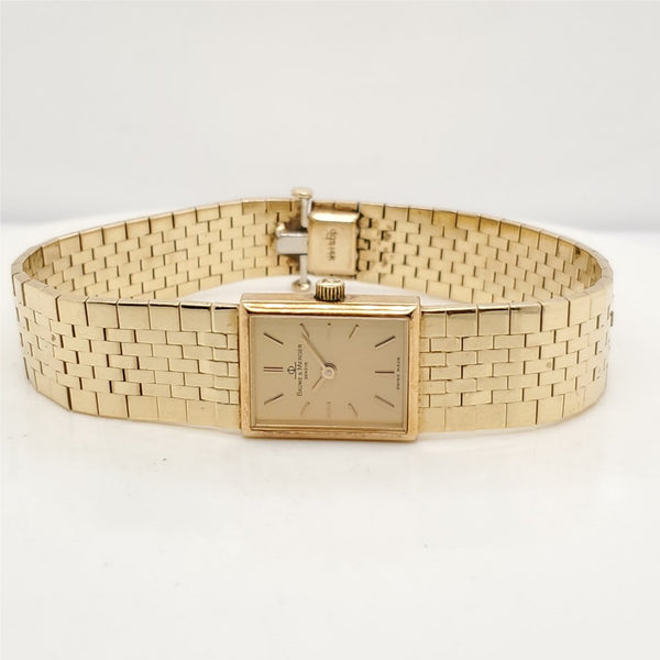 Baume & Mercier 14Kt Yellow Gold Ladys Watch