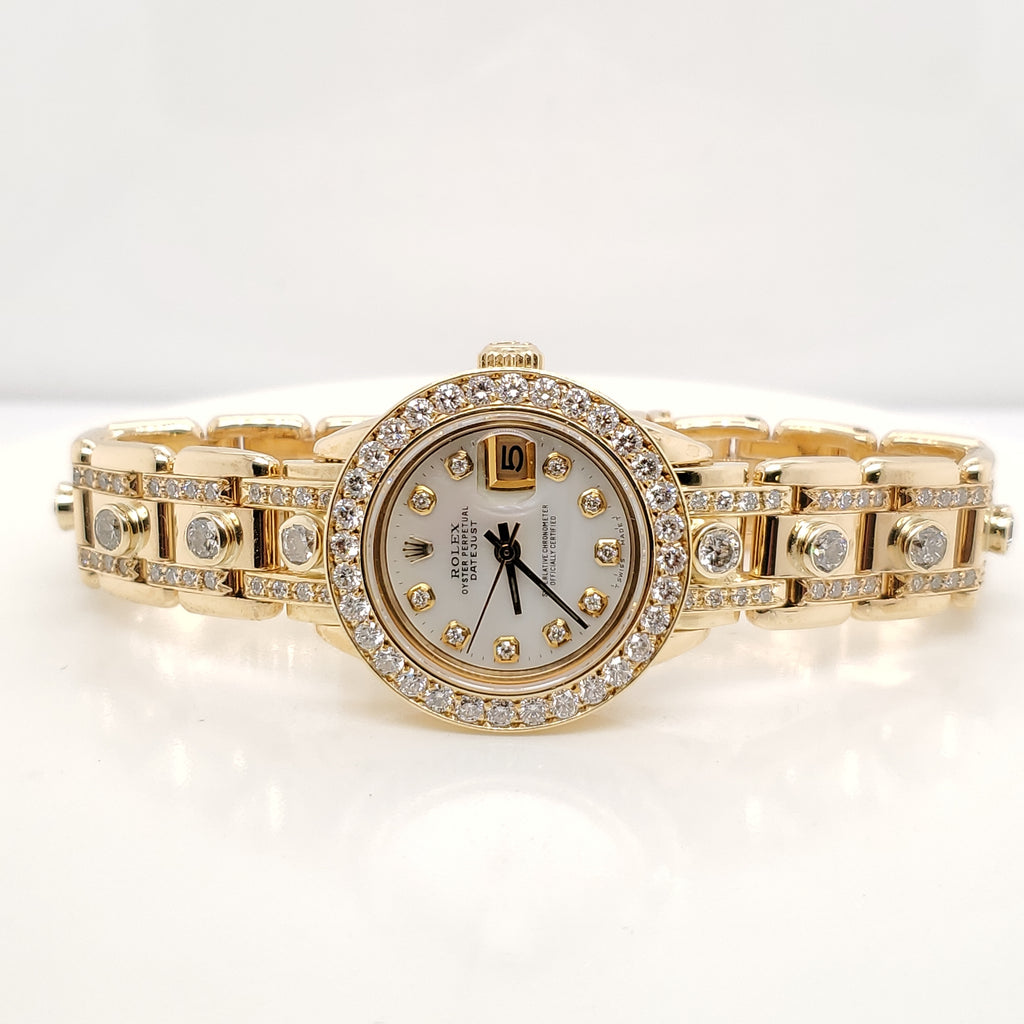 1978 18Kt Yellow Gold Rolex Presidential With Diamonds