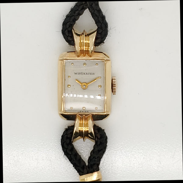 Vintage 14Kt Yellow Gold Wittnauer Ladys Watch