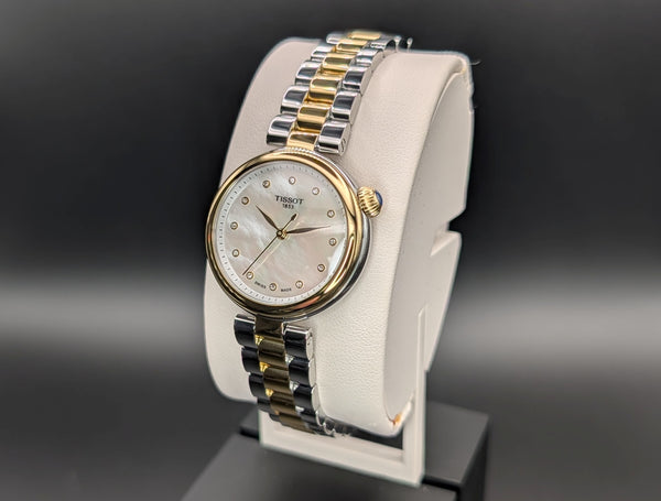 Tissot Desir 28mm Two-Tone Diamond Ladies Watch