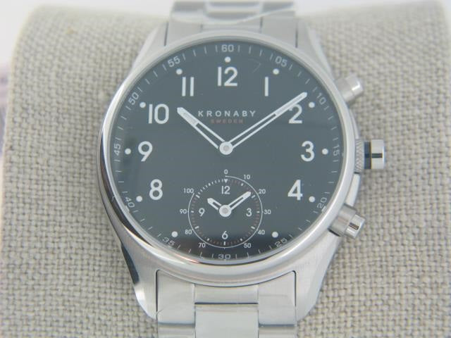 Kronaby Apex 43mm Watch on Bracelet.