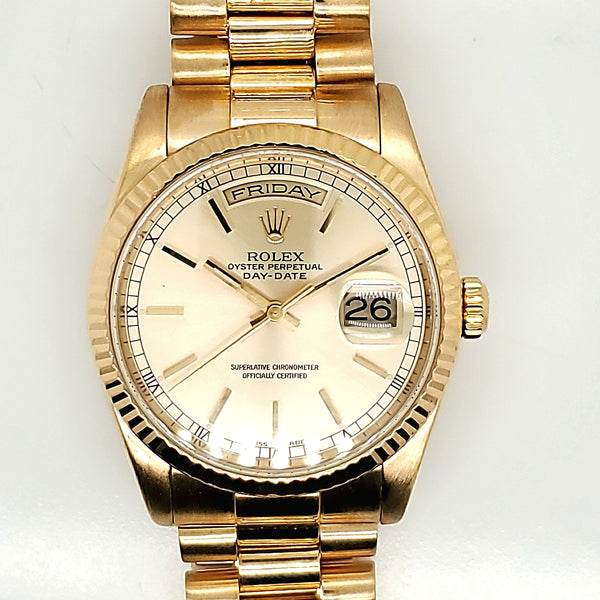 Pre-Owned  2000 1/2 18kt Yellow Gold Rolex Presidential