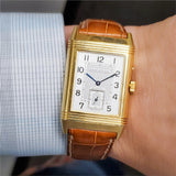 Pre-Owned  Jaeger LeCoultre 18k Yellow Gold Reverso Duo Dual Time