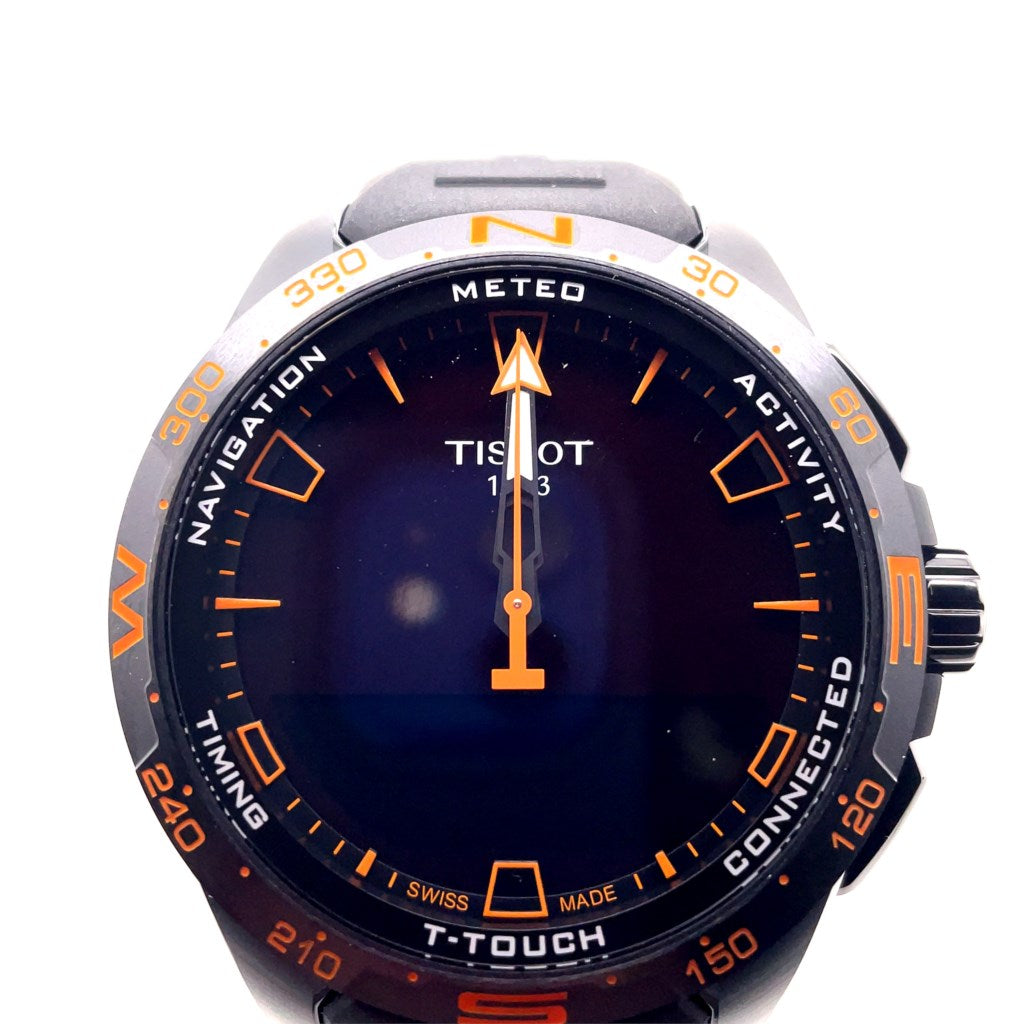 Tissot T-Touch Connect Gents Watch Black And Orange T1214204705104