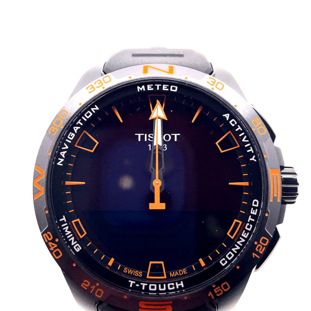 Tissot T-Touch Connect Gents Watch Black And Orange T1214204705104