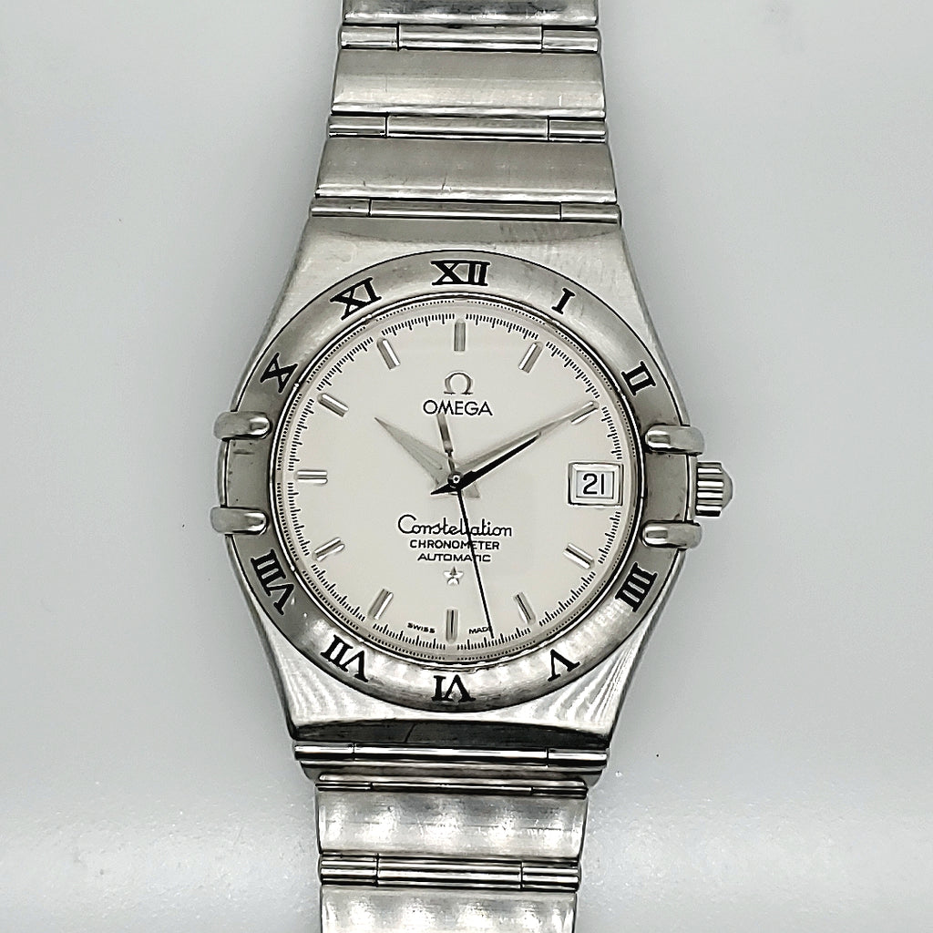 Pre-Owned  Mens Stainless Steel Automatic Omega Constellation