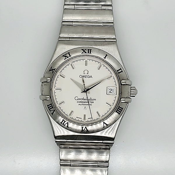 Pre-Owned  Mens Stainless Steel Automatic Omega Constellation