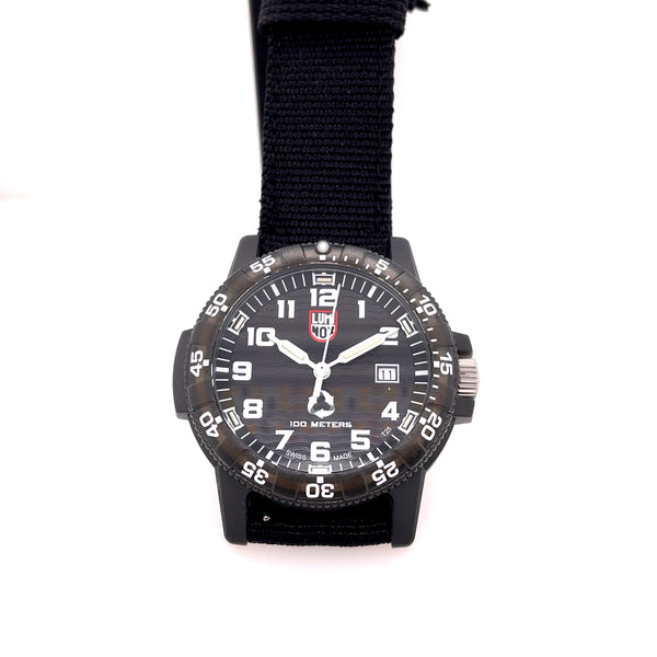 Luminox Eco Series Black Dial With White Print Made From Recycled Ocean Material Xs.0321.Eco
