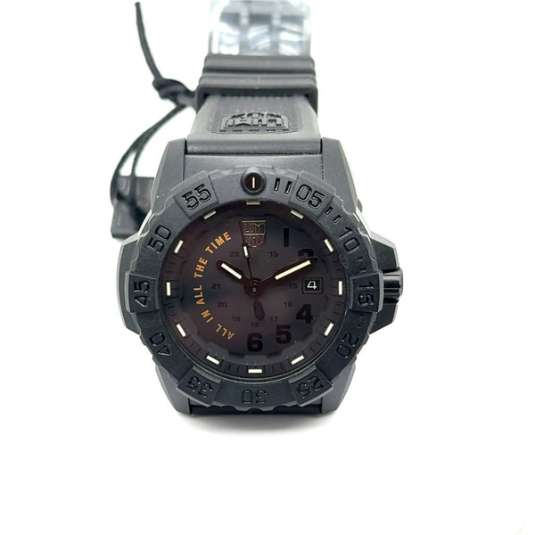 Luminox 45 Mm Navy Seal Black Out Limited Edition ""All In All The Time"" Watch